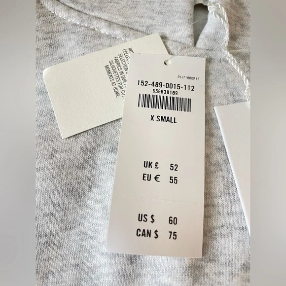 NWT Abercrombie & Fitch hoodie the lounge collection - Picture 3 of 4